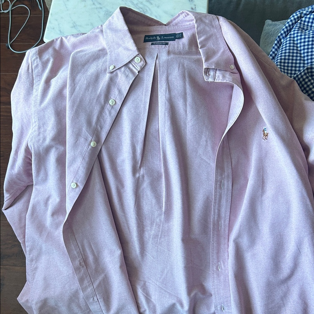 Ralph Lauren Classic Fit Shirt in Pink